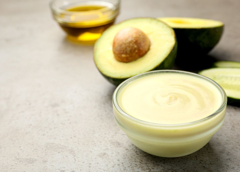 Maschera Viso all'avocado