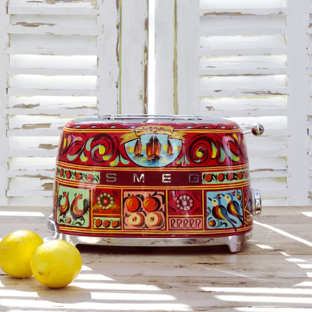 Petit-électroménagers Smeg et Dolce&Gabbana Sicily is my Love