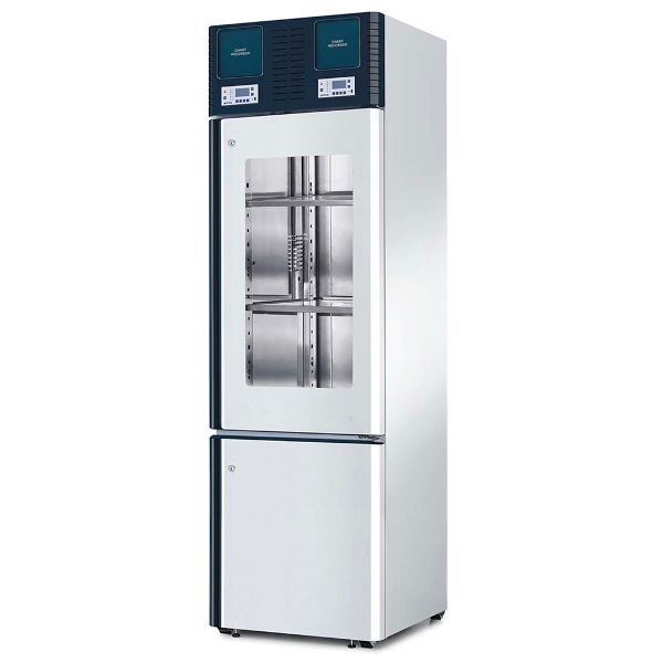 Dual-temperature refrigerators