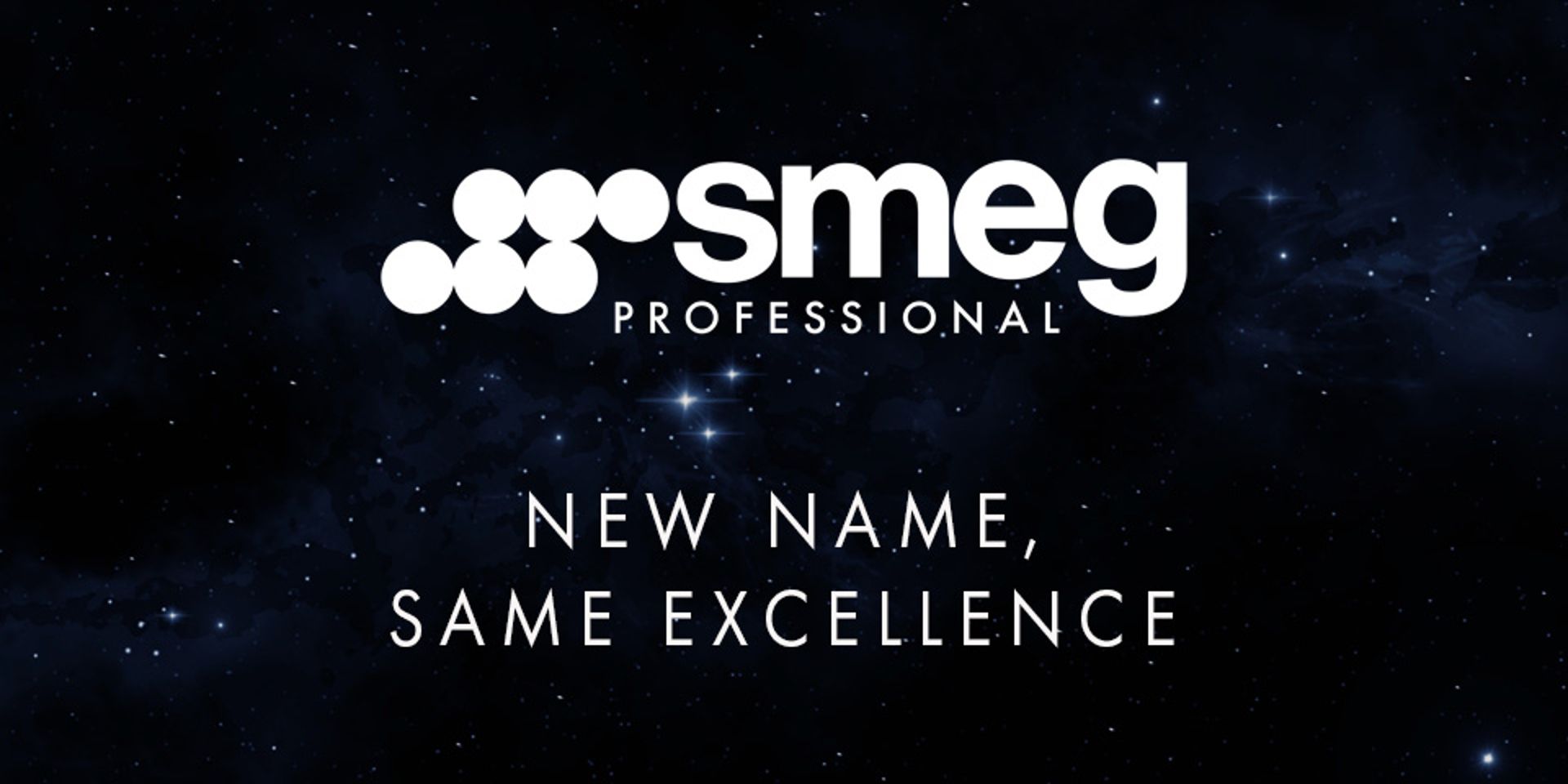 Rebranding of Smeg Foodservice to Smeg Professional