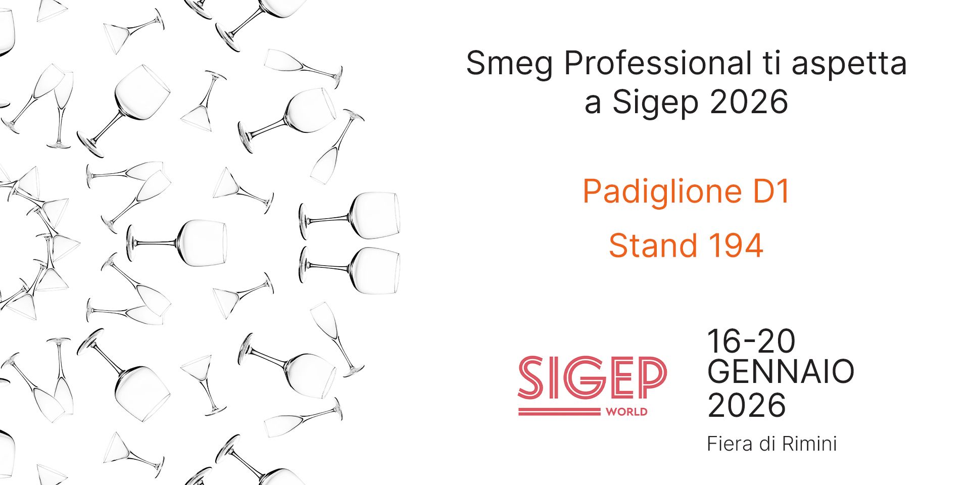 Smeg Professional a SIGEP 2026
