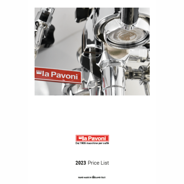 2023 La Pavoni Price List
