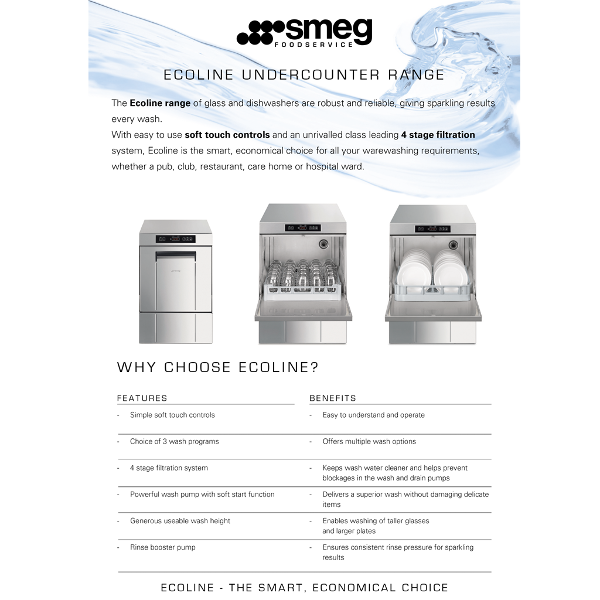 2022 Ecoline Undercounter Range Flyer