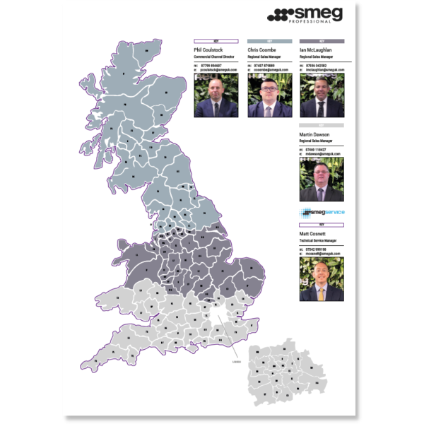 2023 UK Professional Coverage Map