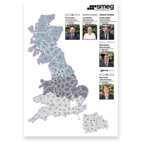 2024 UK Professional Coverage Map