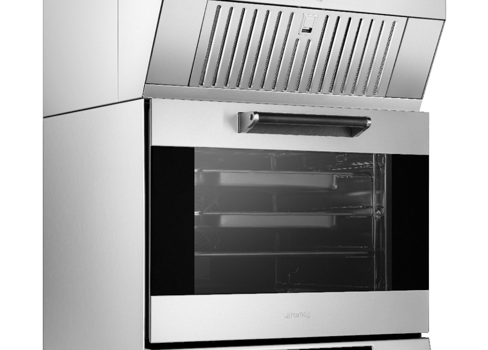 Air extraction hood compatible with oven ALFA43