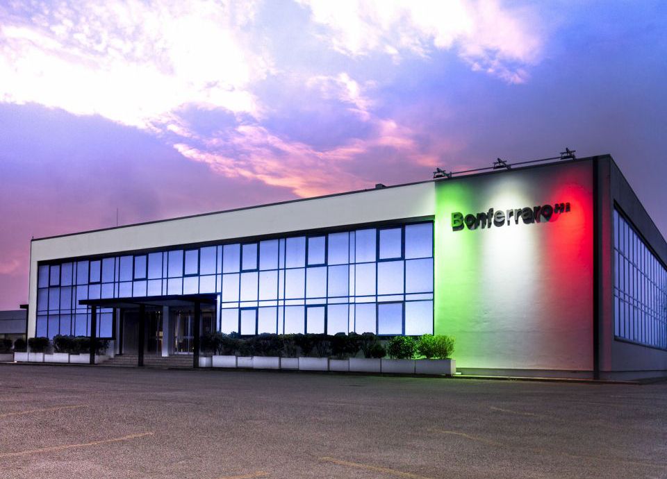Smeg Professional headquarter in Bonferraro, Verona. Production plants