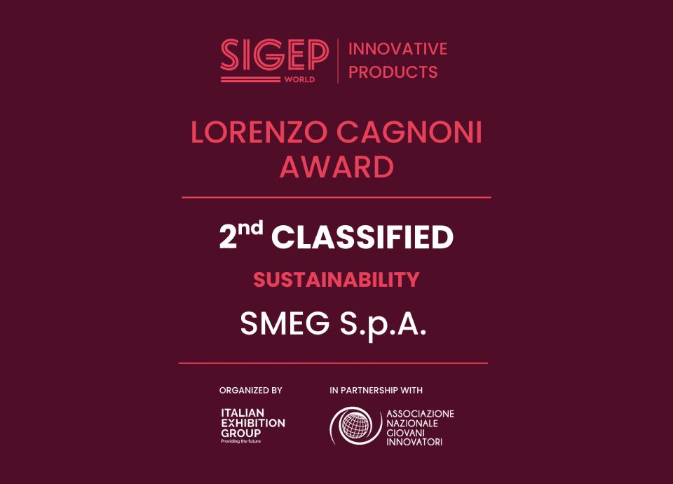 Smeg Professional vince il 2° Premio al Cagnoni Innovation Award 2026