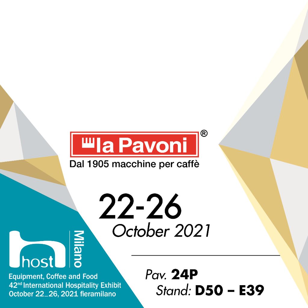 La Pavoni partecipa a Host 2021