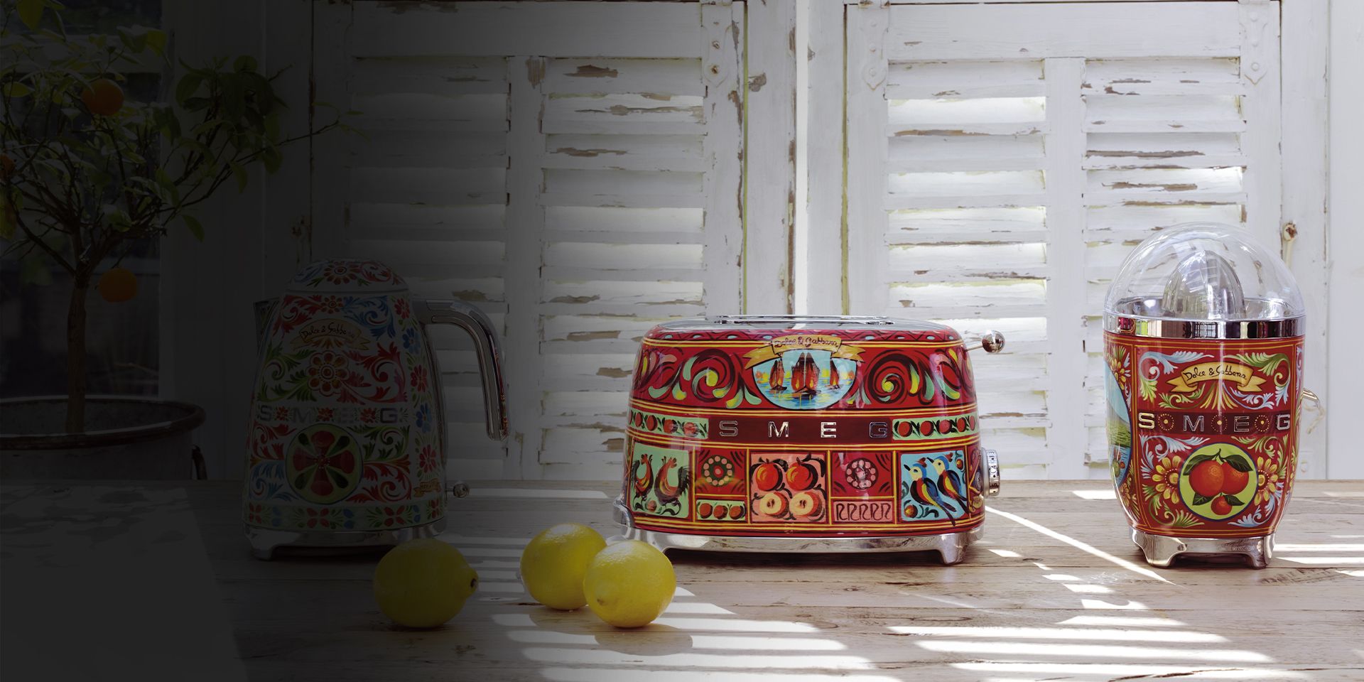 Electrodomésticos Smeg y Dolce&Gabbana