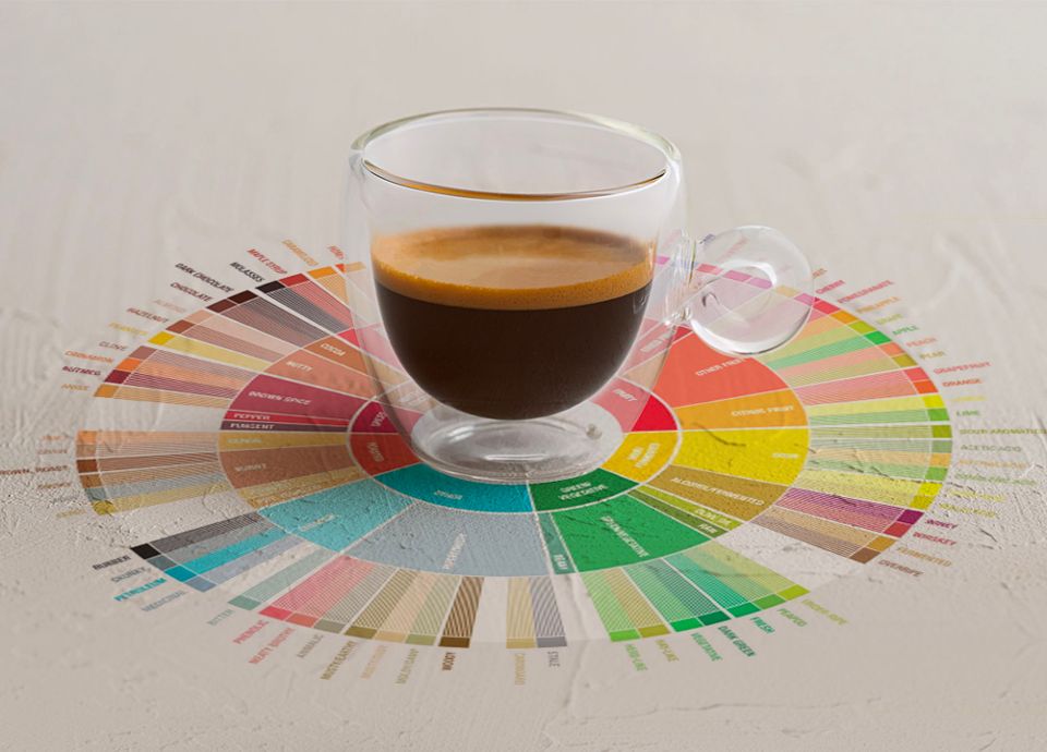 Italian espresso coffee: the coffee experience through our senses