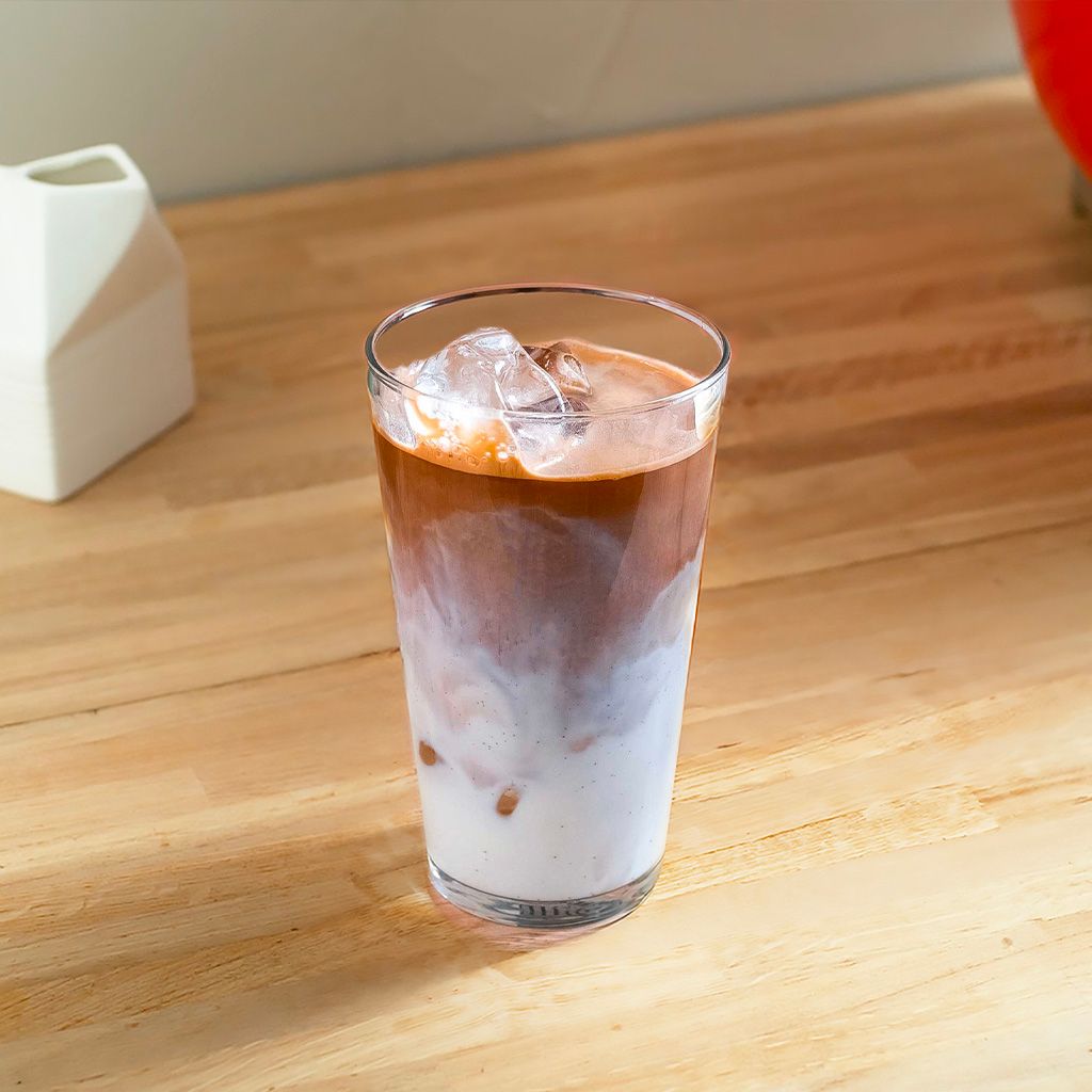 Iced Latte in Tall Glass
