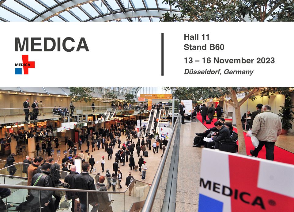 Medica 2023 en Düsseldorf, Alemania