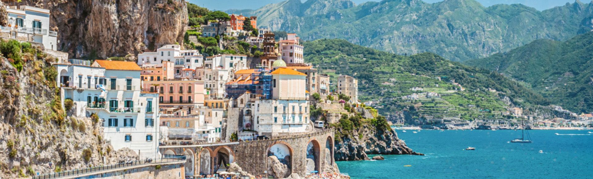 Blu mediterraneo collection sicily seaside inspiration picture: Smeg and Dolce&Gabbana