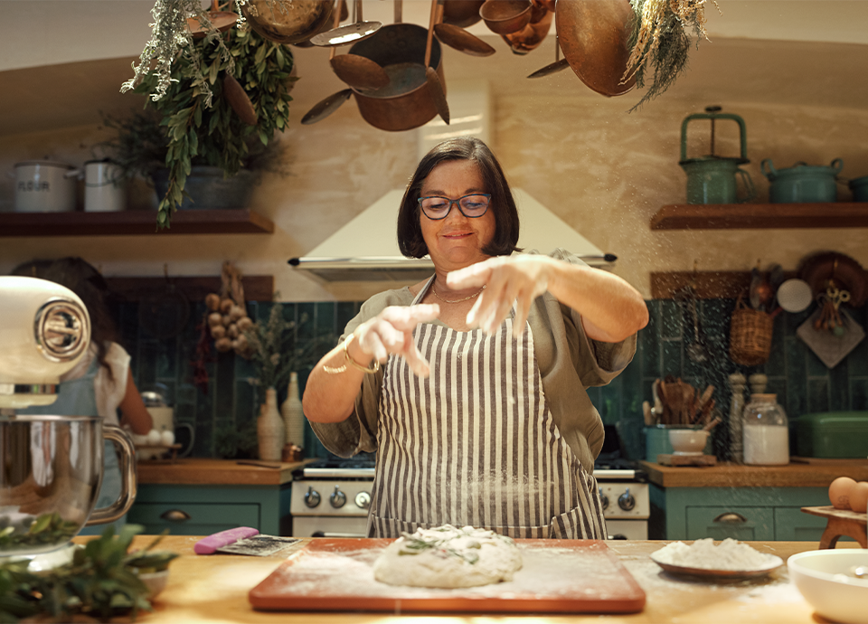 Nonna making Pasta with SMF03CR