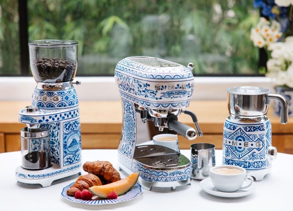 Dolce and Gabbana x Smeg Blu Mediterraneo Sydney Smeg AU