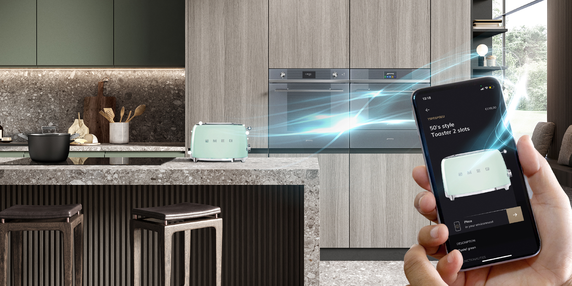 Découvrez maintenant vos appareils Smeg préférés en réalité augmentée