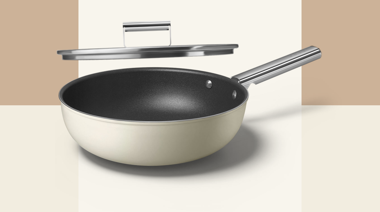 Ontvang nu een gratis deksel bij aankoop van een braadpan of wok.