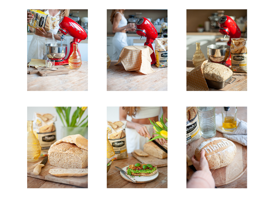 Een heerlijk vers brood in 5 gemakkelijke stappen.