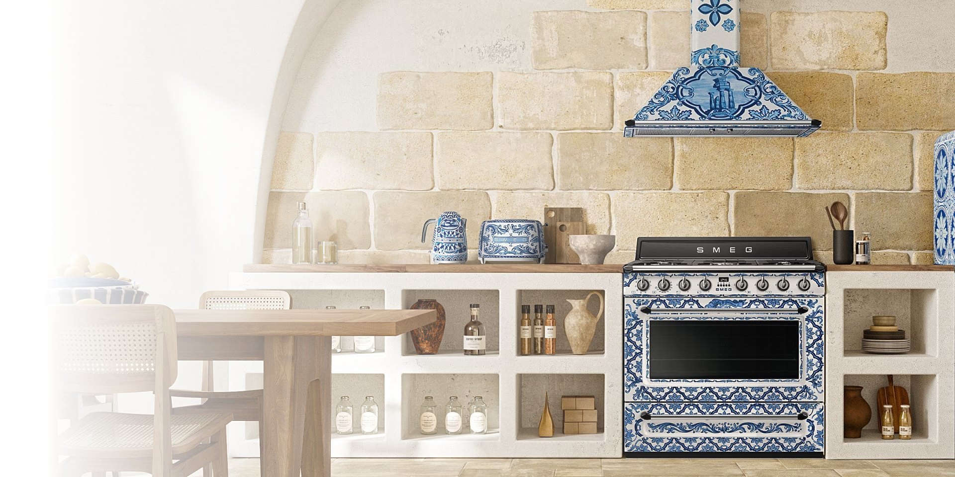 Domácí spořebiče Smeg a Dolce & Gabbana