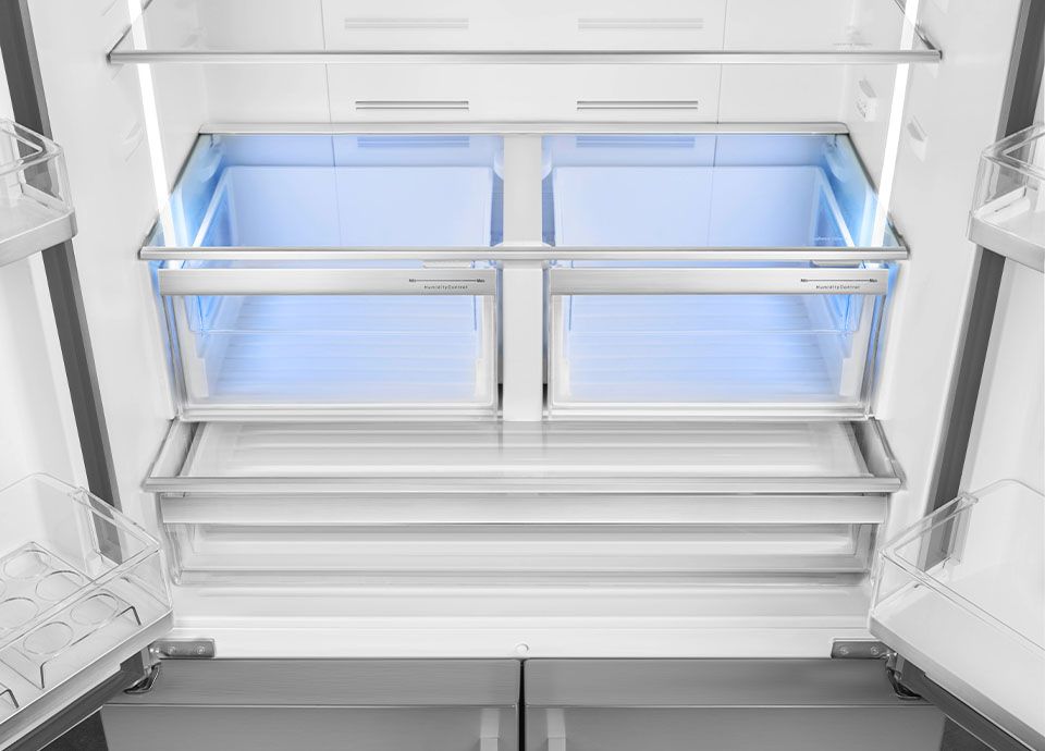 Le système Frais actif des réfrigérateurs FQ60