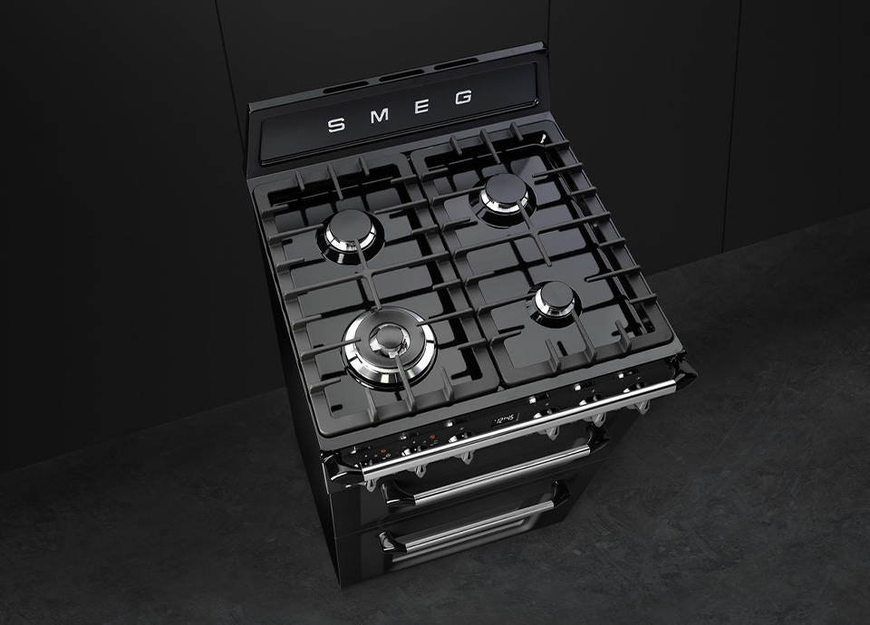 Cuisinière mixte SMEG TR62BL - Amis Prix