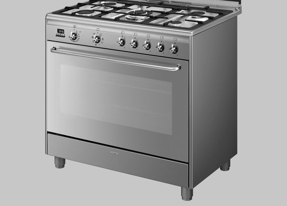 Un centre de cuisson avec Un tiroir de rangement