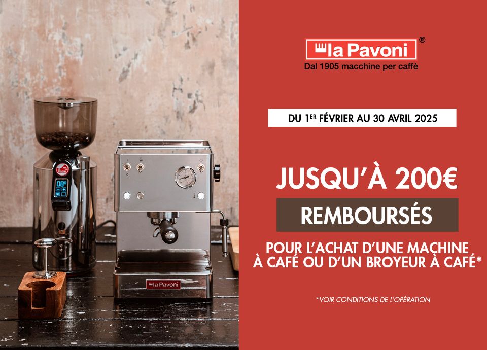 PROMOTION - JUSQU'À 200€ REMBOURSÉS