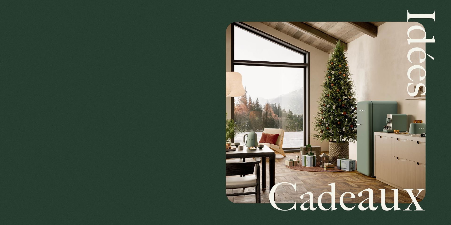Idées de cadeaux pour Noël avec Smeg