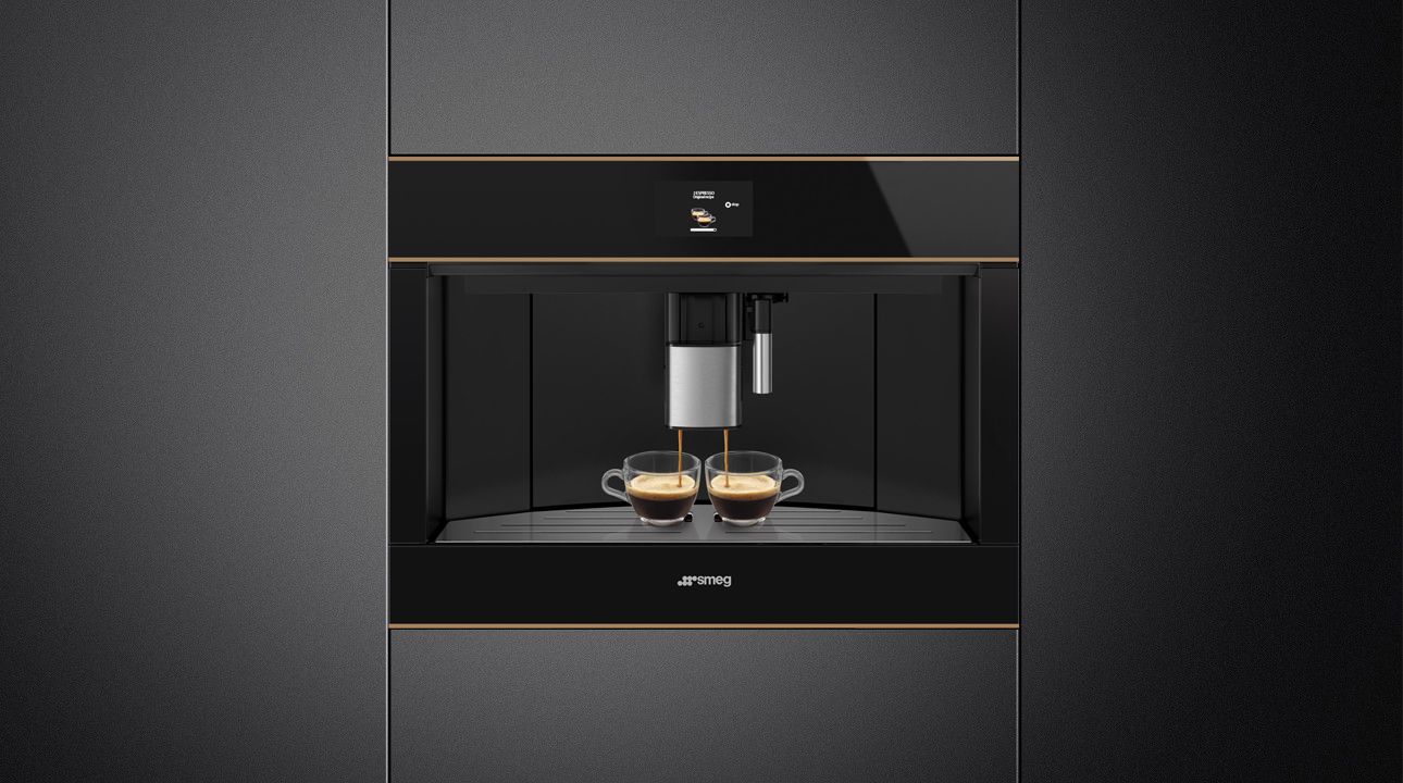 Machine à café encastrable Dolce Stil Novo Smeg