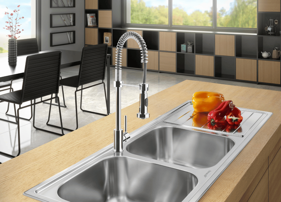 Mitigeurs avec douchette extractible Smeg