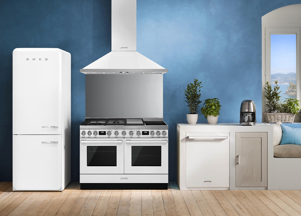 Centres de cuisson double cavité Smeg