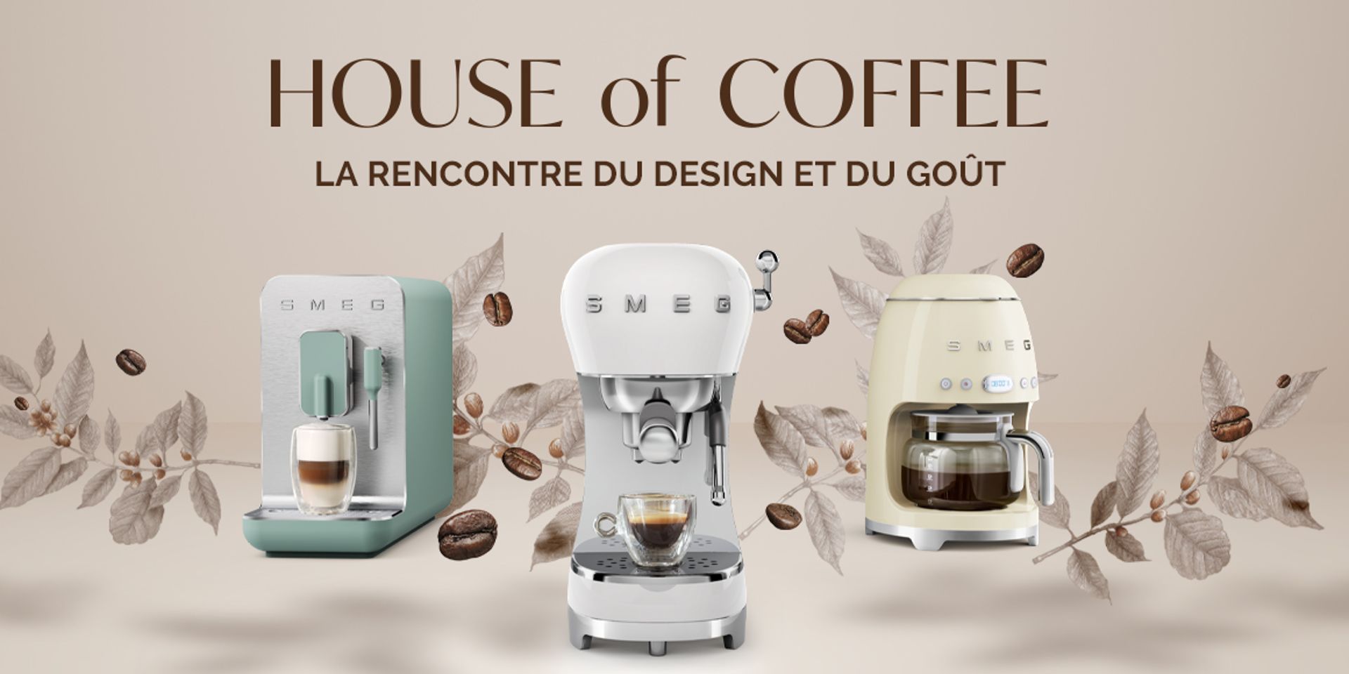 House of Coffee x Smeg