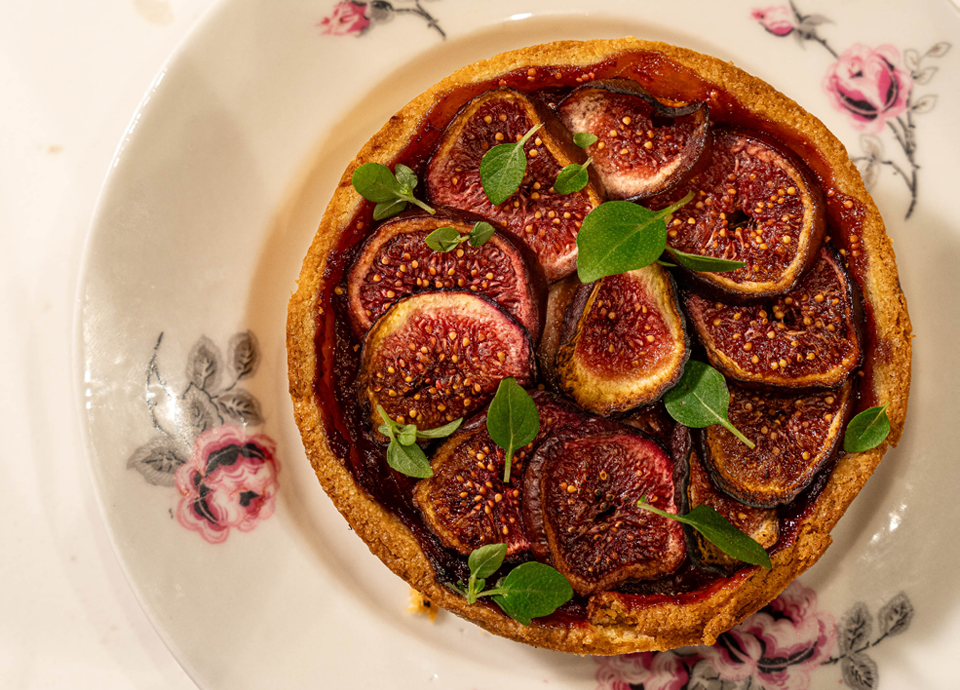 Tarte à la figue de maman par Denny Imbroisi | Smeg