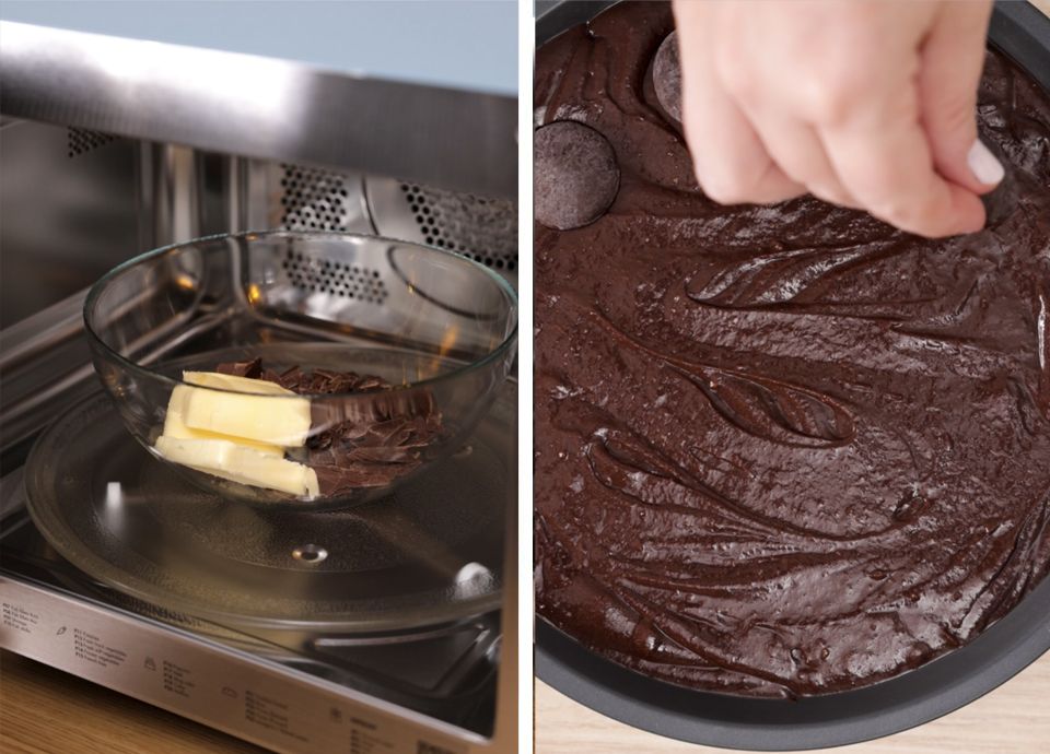 Brownie au micro-ondes| Smeg