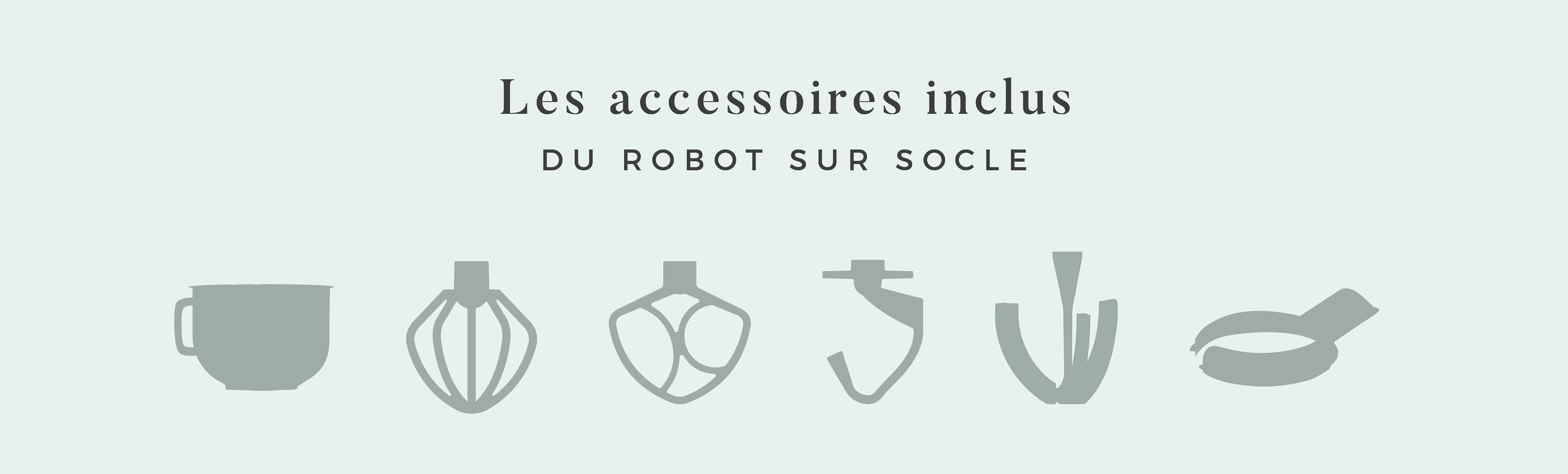 LA COLLECTION D'ACCESSOIRES DU ROBOT SUR SOCLE avec SMEG | Smeg France
