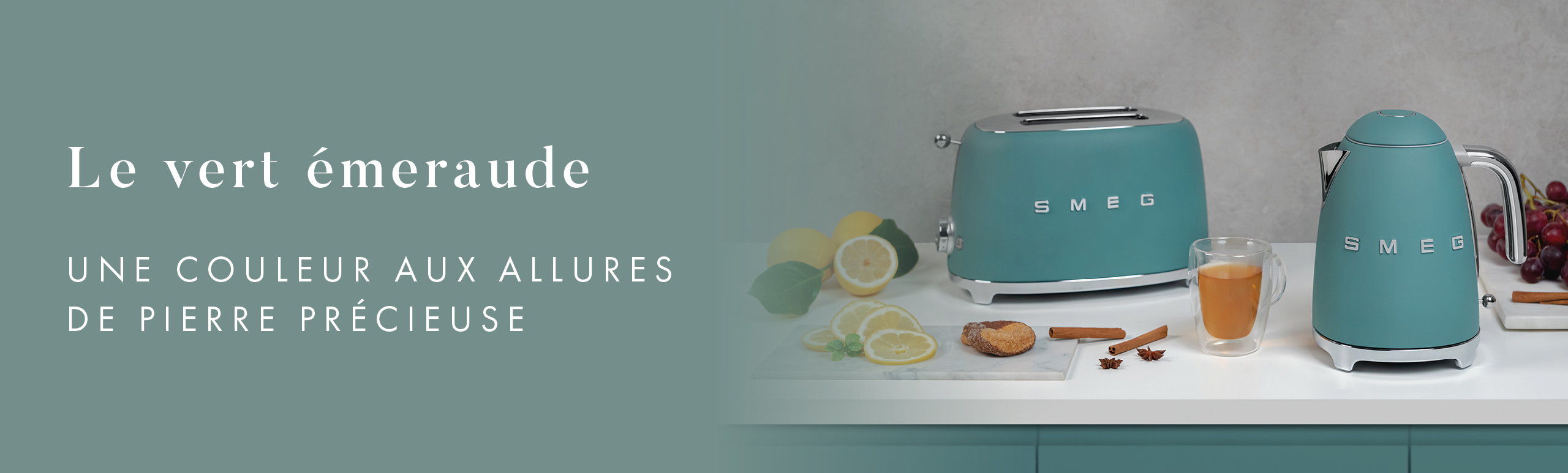 LE VERT ÉMERAUDE, JOYAU DE LA GAMME SMEG | Smeg France