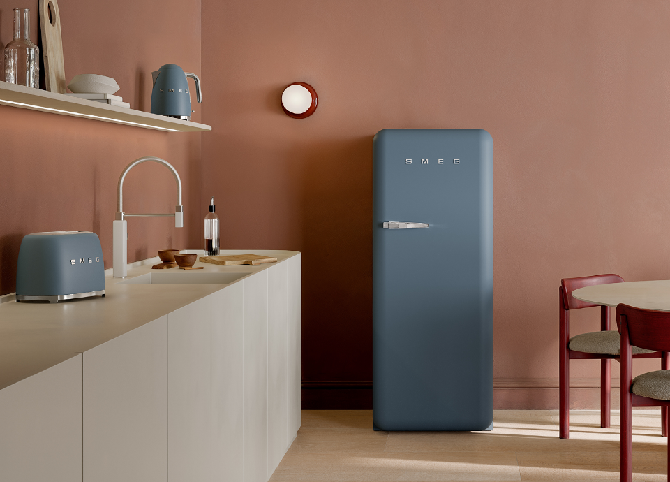 Petit électro SMEG Bleu Orage