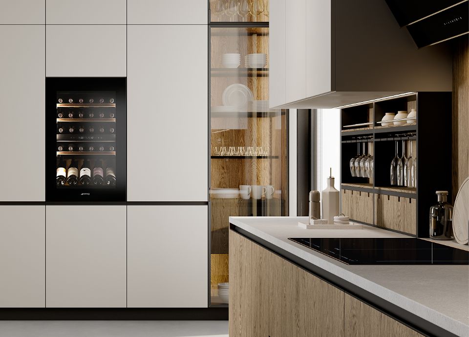 Nouvelle cave à vin SMEG : conservez jusqu’à 40 bouteilles avec élégance et efficacité