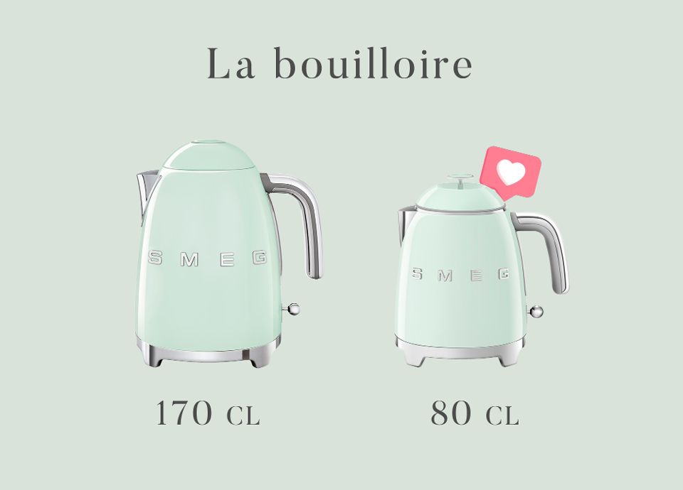 LA BOUILLOIRE mini compact SMEG