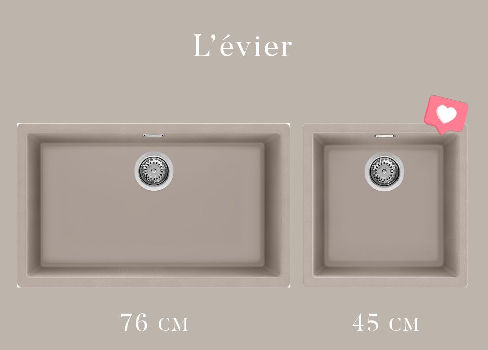 l'évier compact smeg