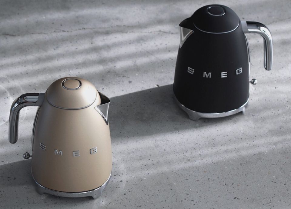 le design des bouilloires SMEG