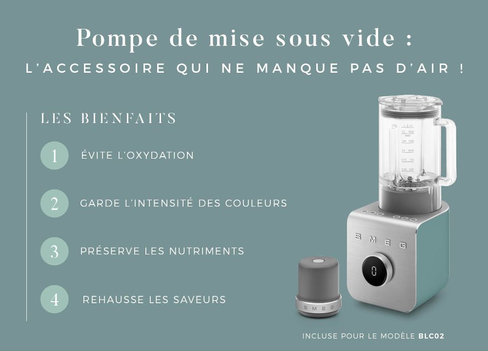 Blender Haute Performance "Collezione" "BLC" SMEG