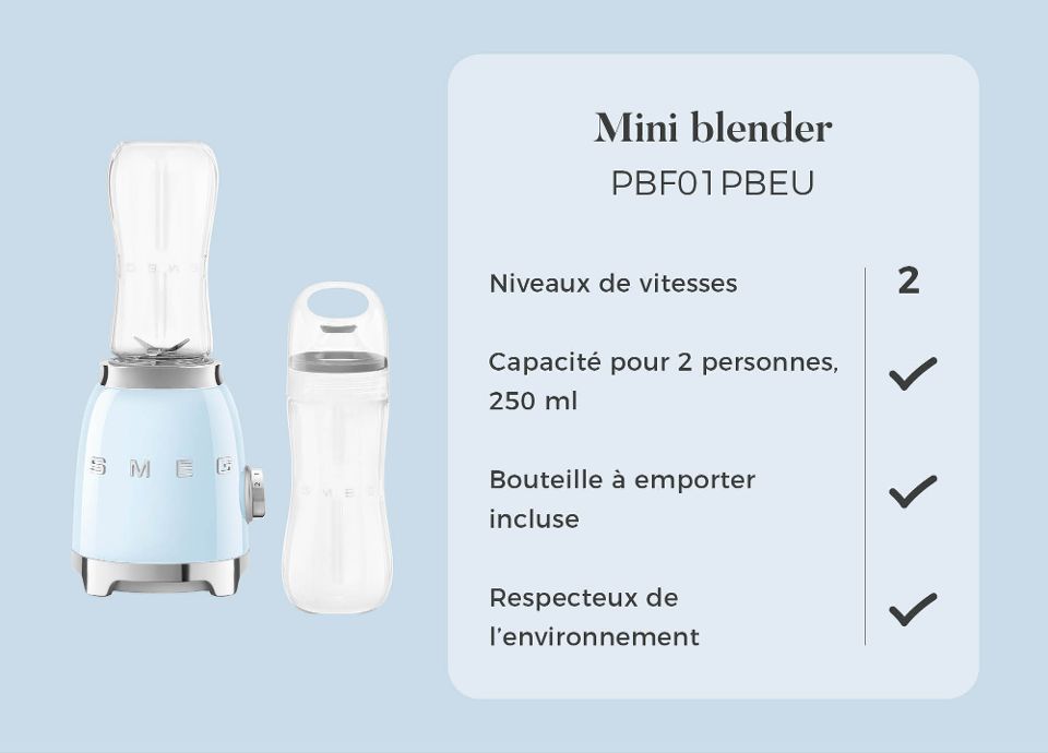 Le mini blender SMEG