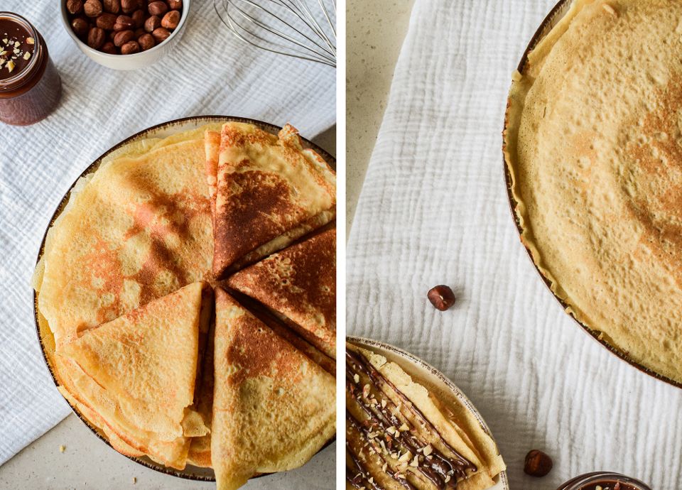 Les crêpes aux noisettes de SMEG