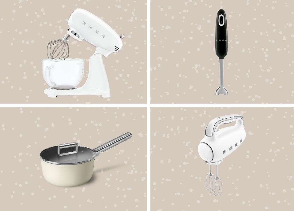 Les produits indispensables pour les recettes de noel SMEG