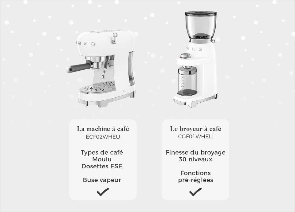 Deux produits SMEG
