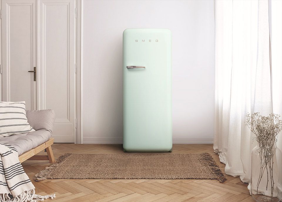 Réfrigérateur SMEG FAB28 classique couleur vert d'eau