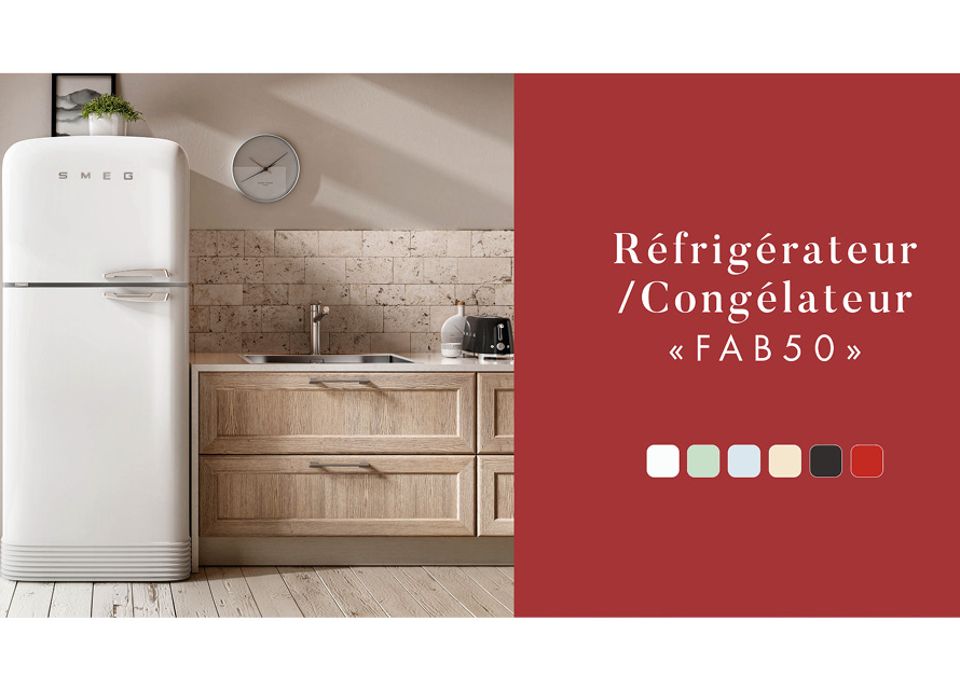 Réfrigérateur "Années 50" I SMEG France