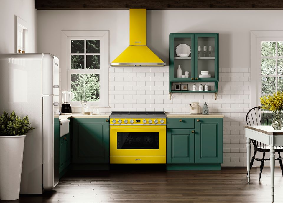 Les produits SMEG jaunes